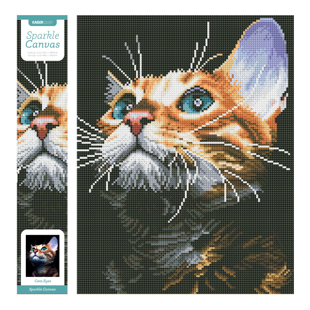 Sparkle Kits 40 x 50cm - Cats Eye